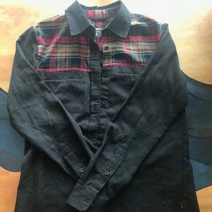 United by Blue Sustainable Black Flannel XS